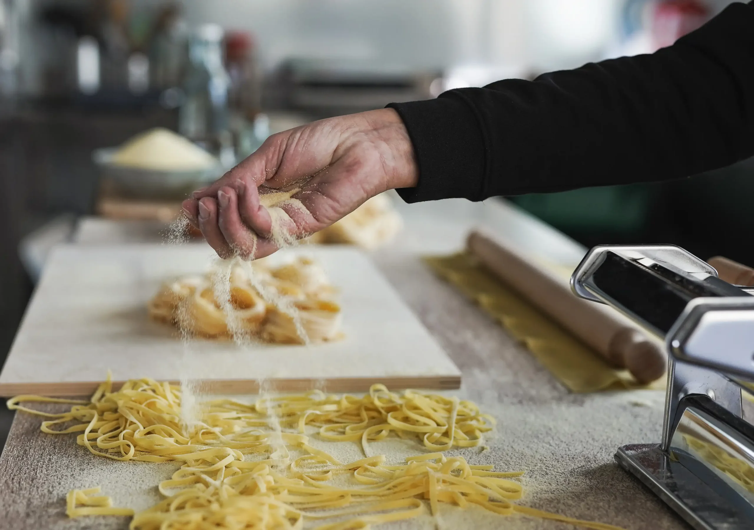 Recette des pâtes fraîches sans œufs - La Fouace de Laguiole : Blog